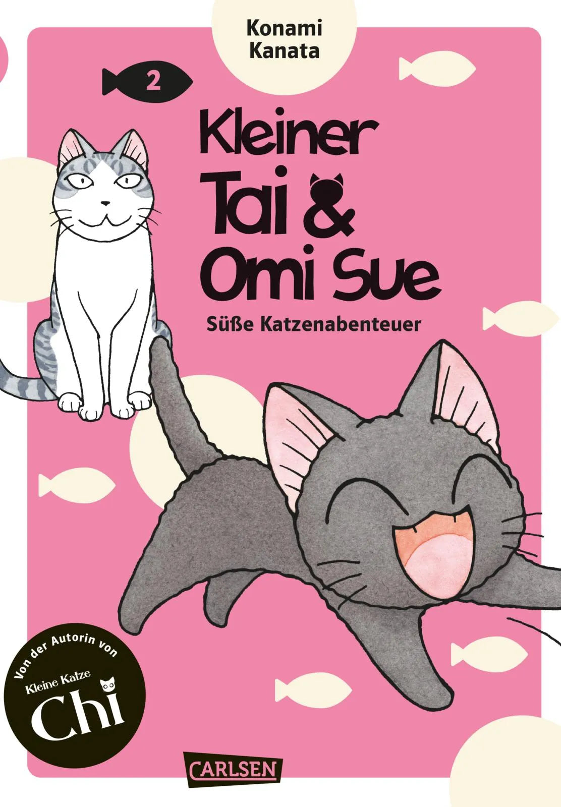 Buchcover von 'Kleiner Tai & Omi Sue - Süße Katzenabenteuer 2' - Taschenbuch von Konami Kanata