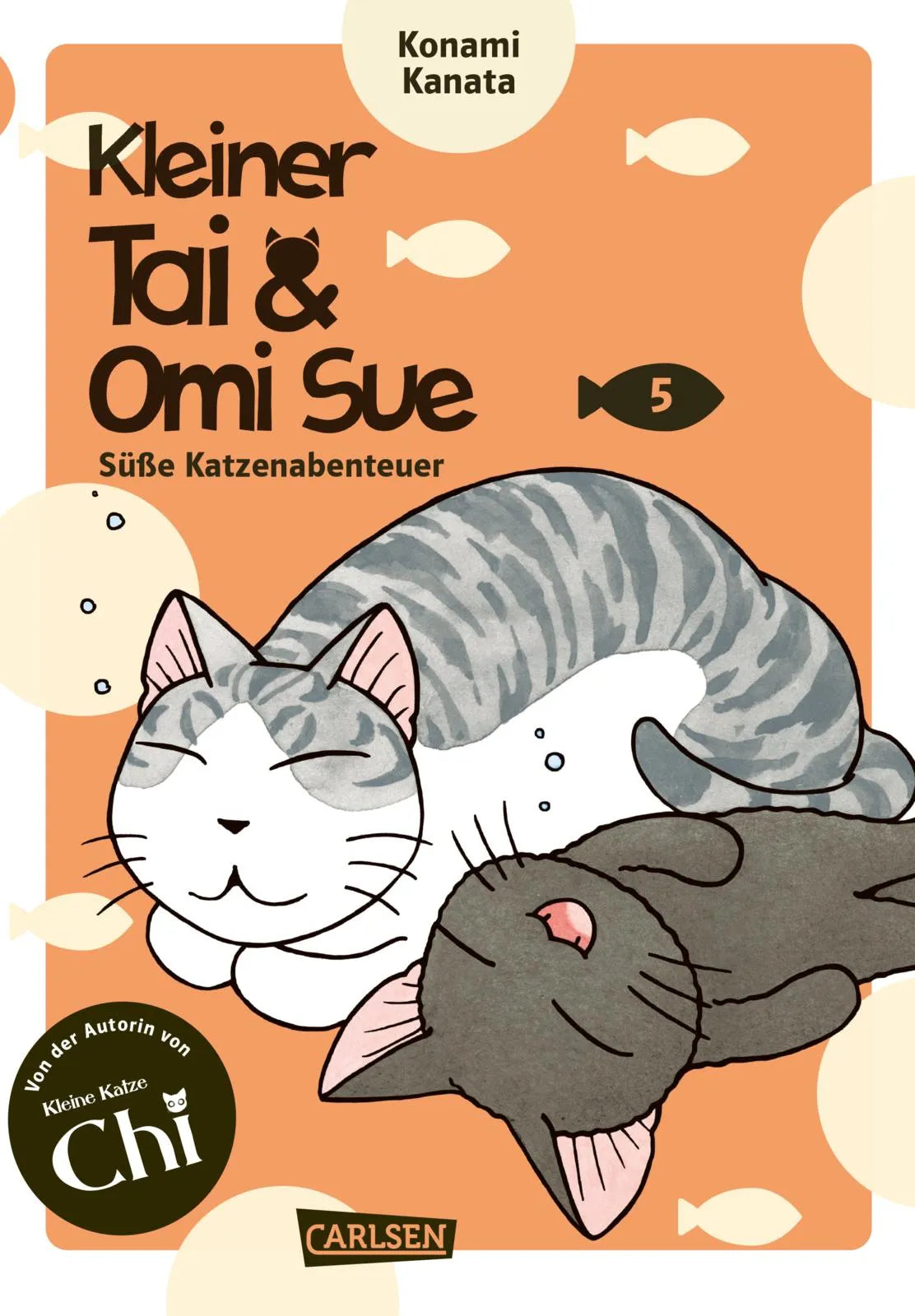 Buchcover von 'Kleiner Tai & Omi Sue - Süße Katzenabenteuer 5' - Taschenbuch von Konami Kanata