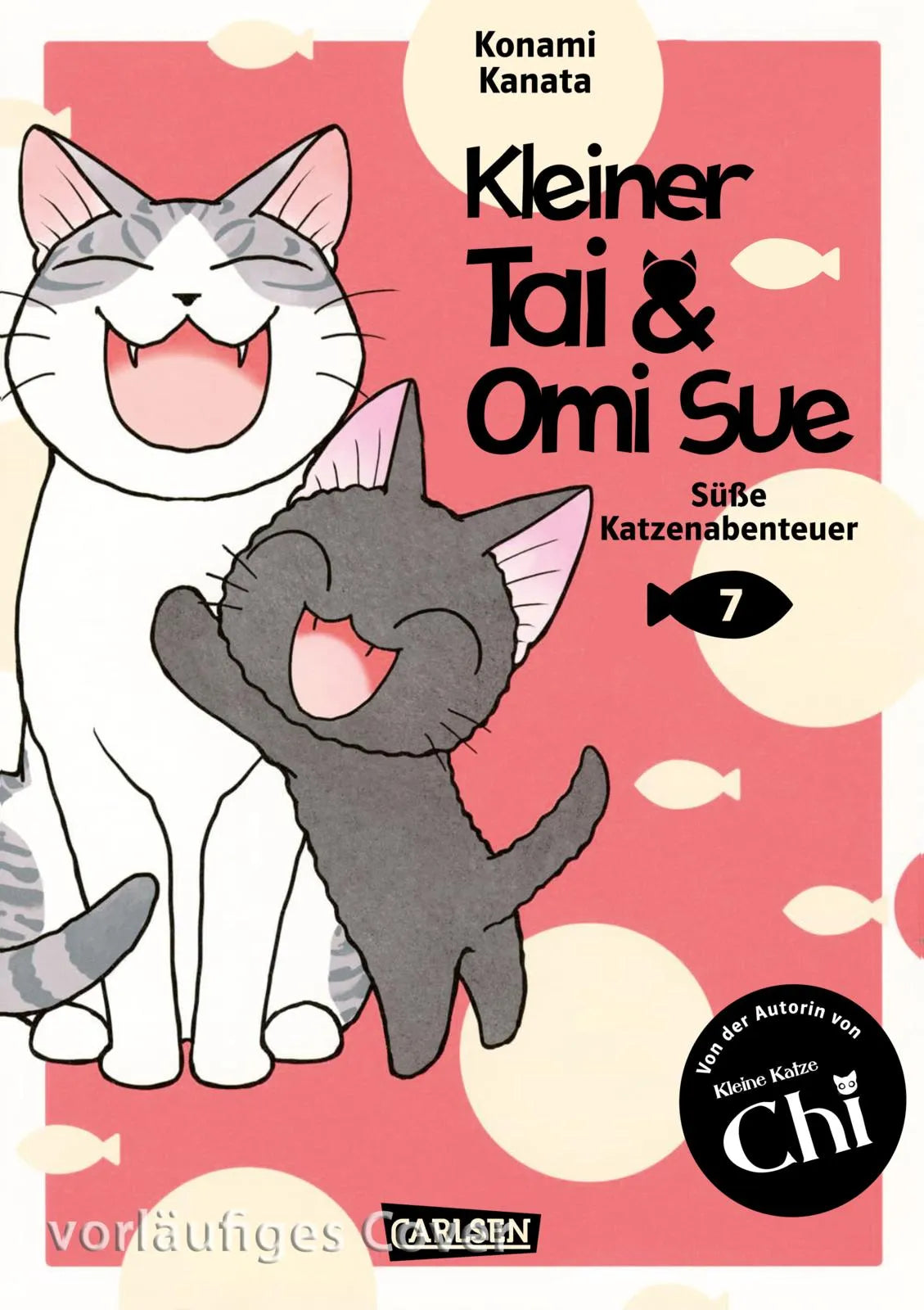 Cover: Kleiner Tai & Omi Sue - Süße Katzenabenteuer 7 (Taschenbuch) von Konami Kanata