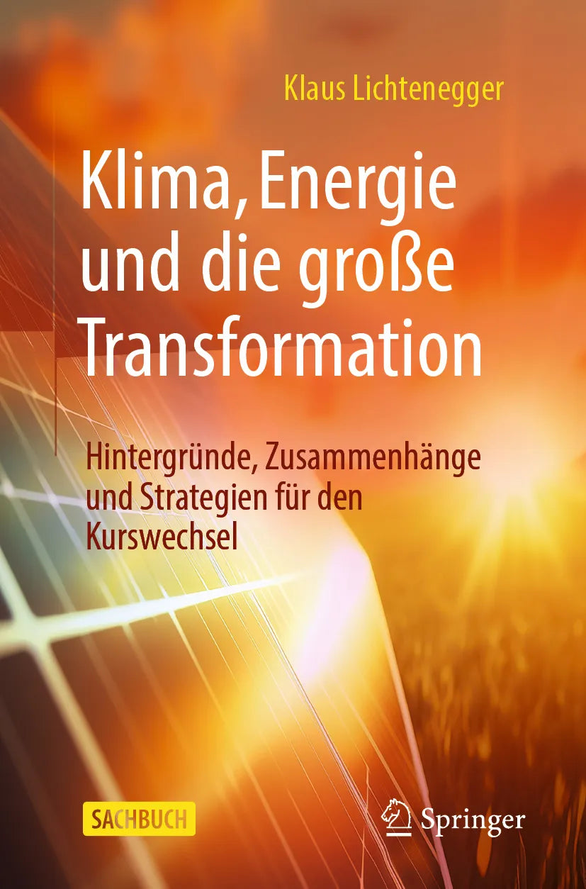 Cover: Klima, Energie und die große Transformation (E-Book) von Klaus Lichtenegger