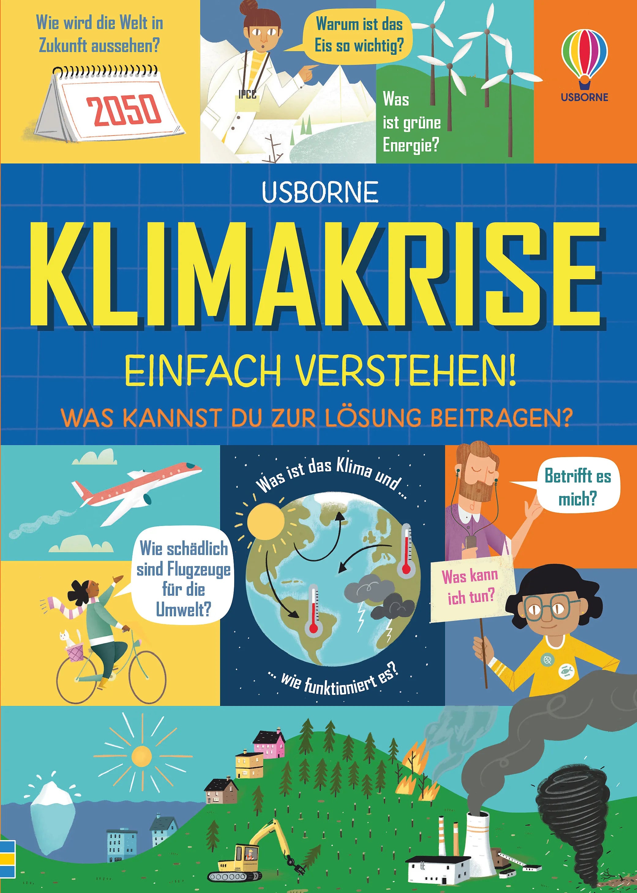 Buchcover von 'Klimakrise - einfach verstehen!' - Gebundene Ausgabe von Eddie Reynolds