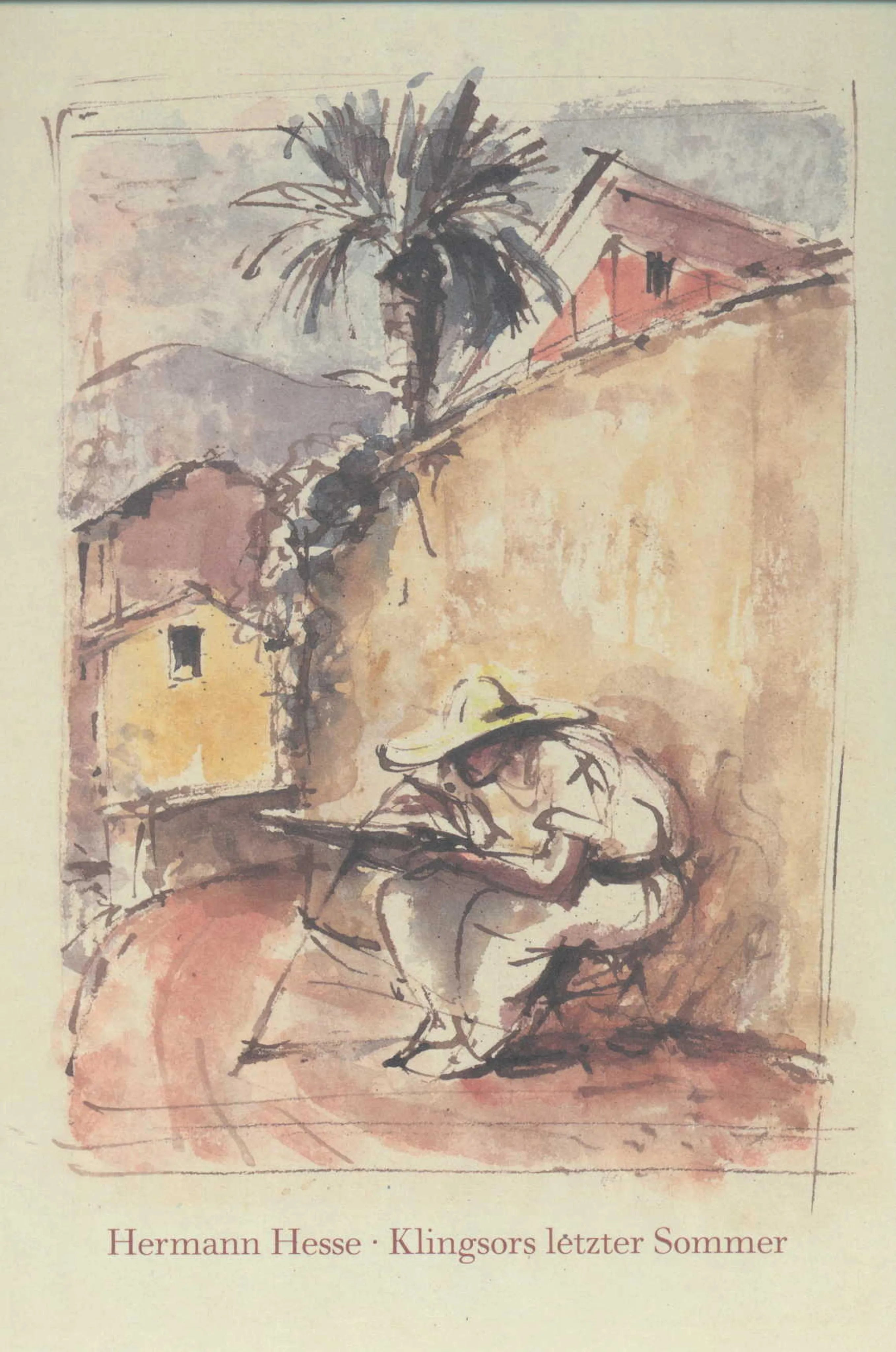 Buchcover von 'Klingsors letzter Sommer' - Gebundene Ausgabe von Hermann Hesse
