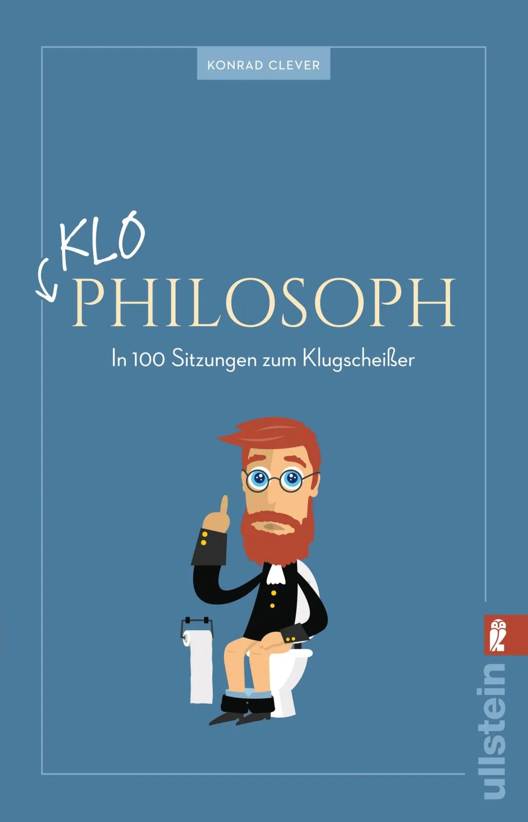 Buchcover von 'Klo-Philosoph' - Taschenbuch von Konrad Clever