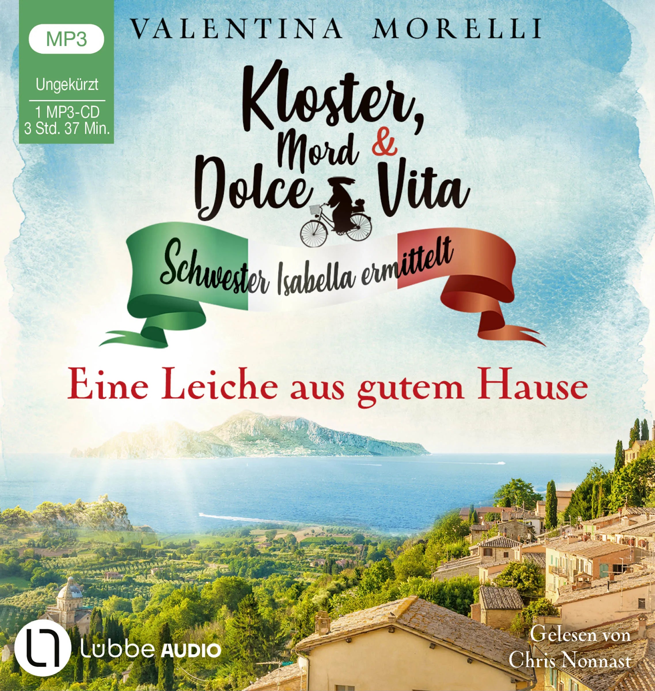 Buchcover von 'Kloster, Mord und Dolce Vita - Eine Leiche aus gutem Hause' - Hörbuch (CD) von Valentina Morelli