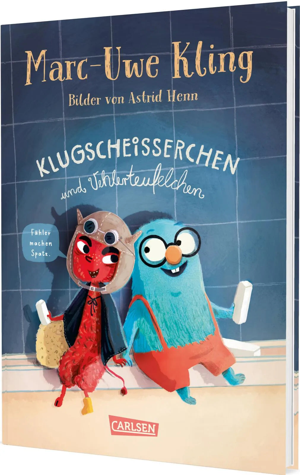 Cover: Klugscheißerchen und Vehlerteufelchen (Hardcover) von Marc-Uwe Kling