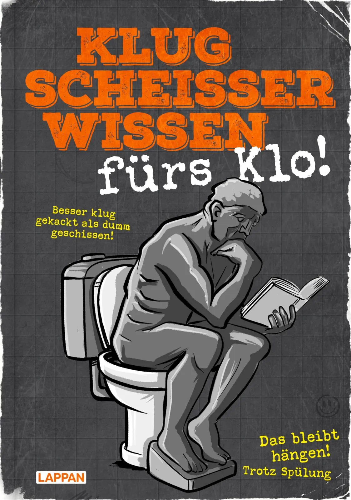 Buchcover von 'Klugscheißerwissen fürs Klo' - Gebundene Ausgabe von K. Ackermann