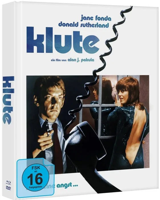 Blu-ray-Cover: Klute. Regie: Alan J. Pakula