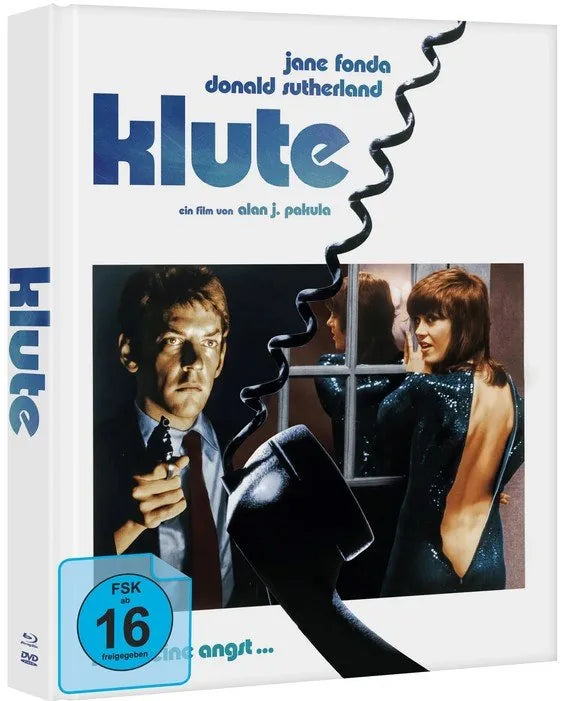 Blu-ray-Cover: Klute. Regie: Alan J. Pakula