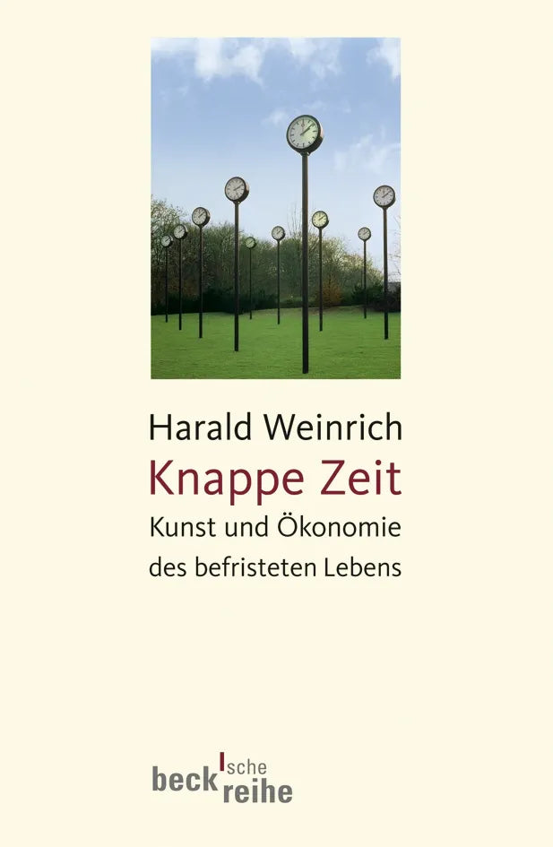 Buchcover von 'Knappe Zeit' - Taschenbuch von Harald Weinrich