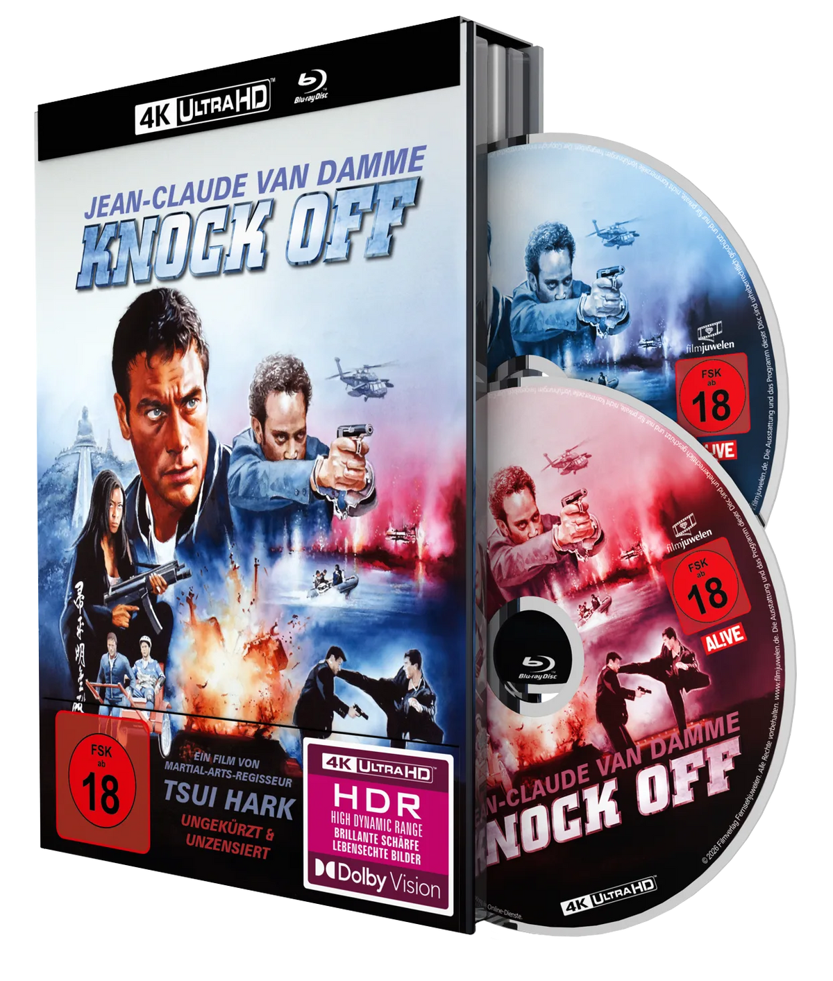 Produktansicht 2 von Knock Off - Der entscheidende Schlag – 4K UHD Blu-ray