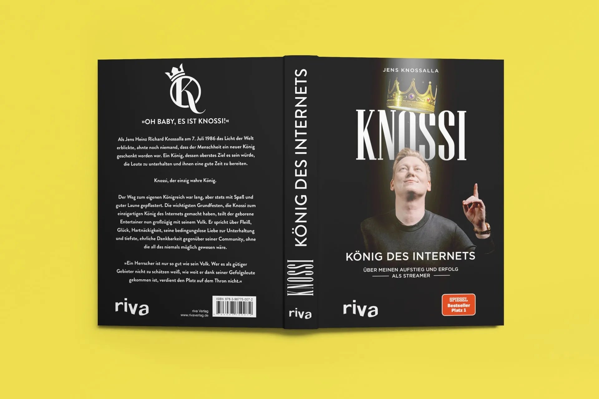 Innenansicht von 'Knossi – König des Internets' - Gebundene Ausgabe