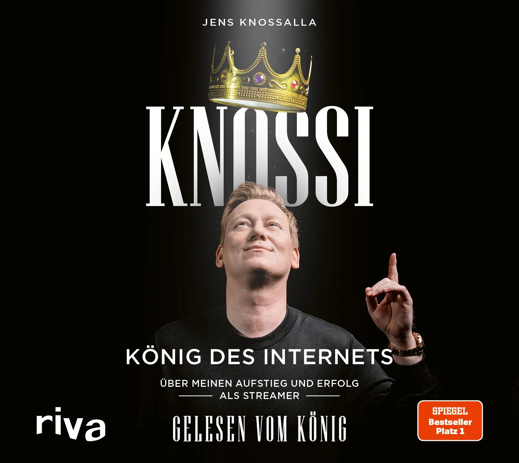 Buchcover von 'Knossi – König des Internets' - Hörbuch (CD) von Knossi