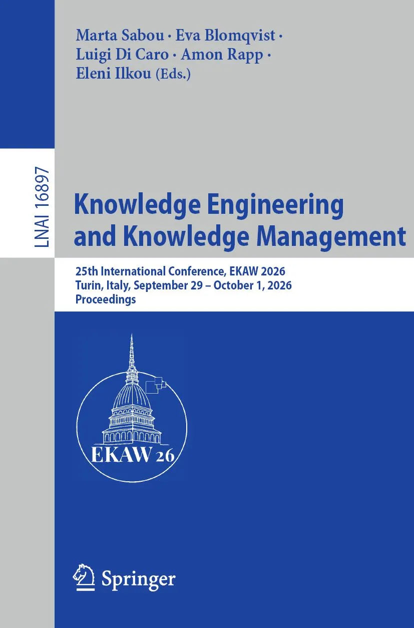 Cover: Knowledge Engineering and Knowledge Management (E-Book) von Marta Sabou