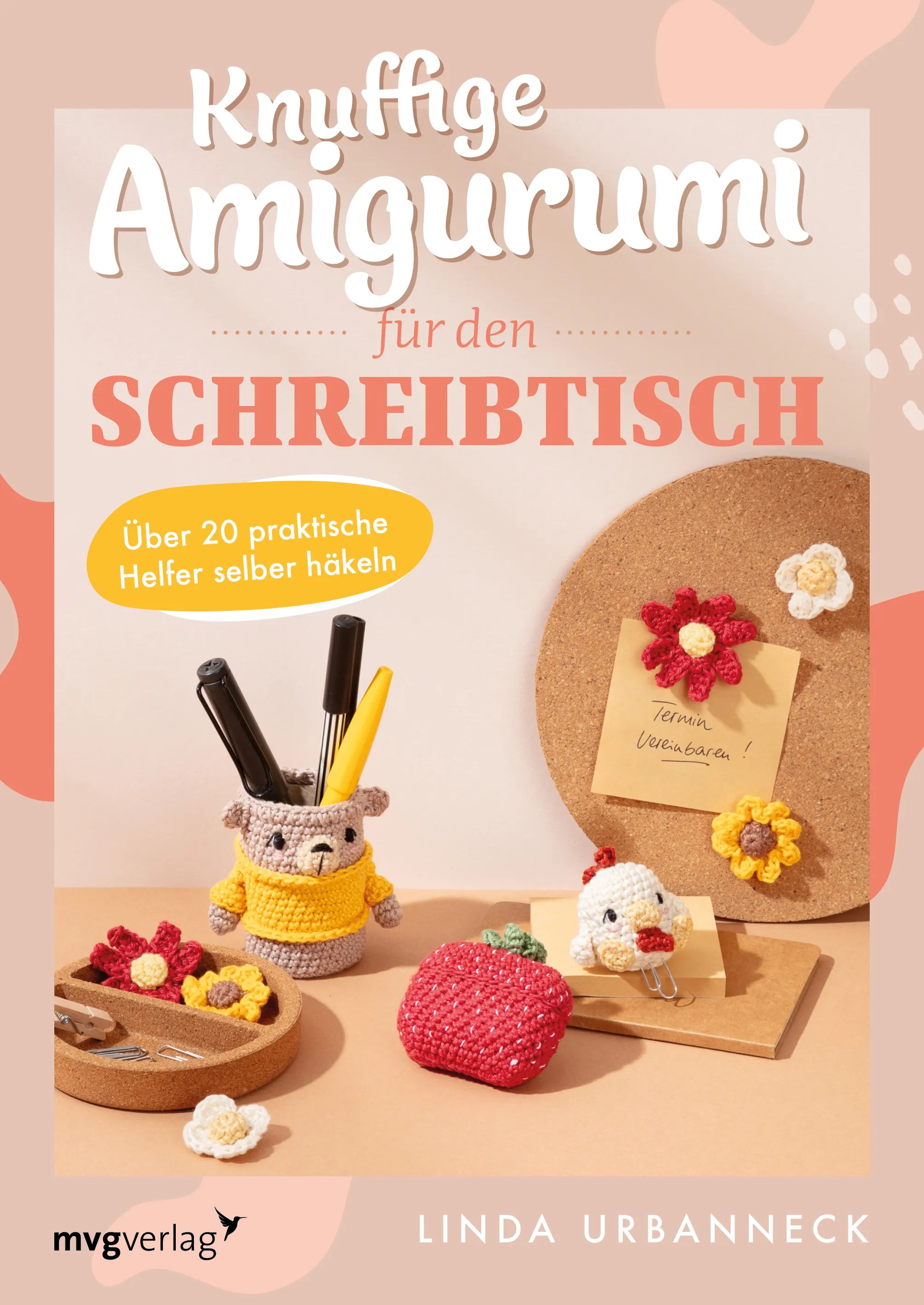 Buchcover von 'Knuffige Amigurumi für den Schreibtisch' - Paperback von Linda Urbanneck