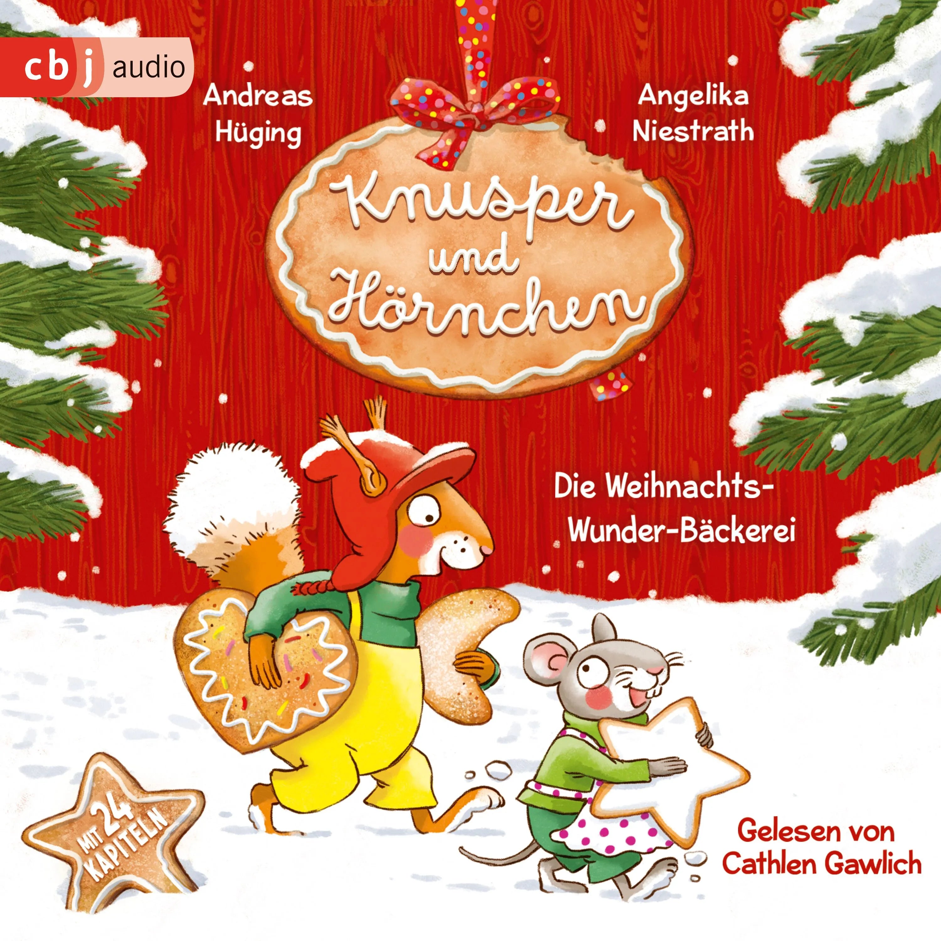 Cover: Knusper und Hörnchen - Die Weihnachts-Wunder-Bäckerei (Hörbuch Download) von Andreas Hüging