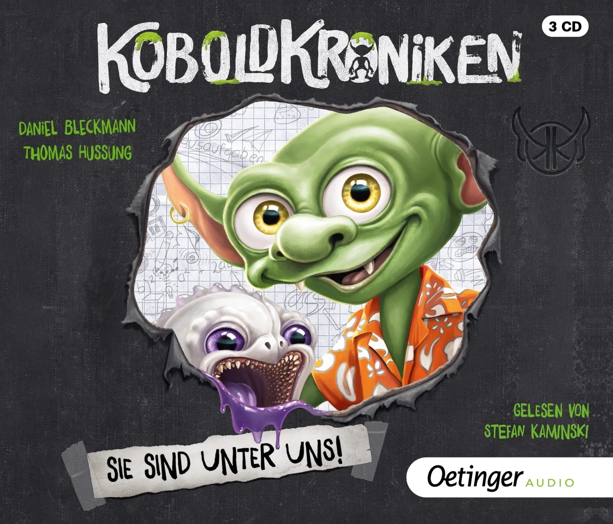 Buchcover von 'KoboldKroniken 1. Sie sind unter uns!' - Hörbuch (CD) von Daniel Bleckmann