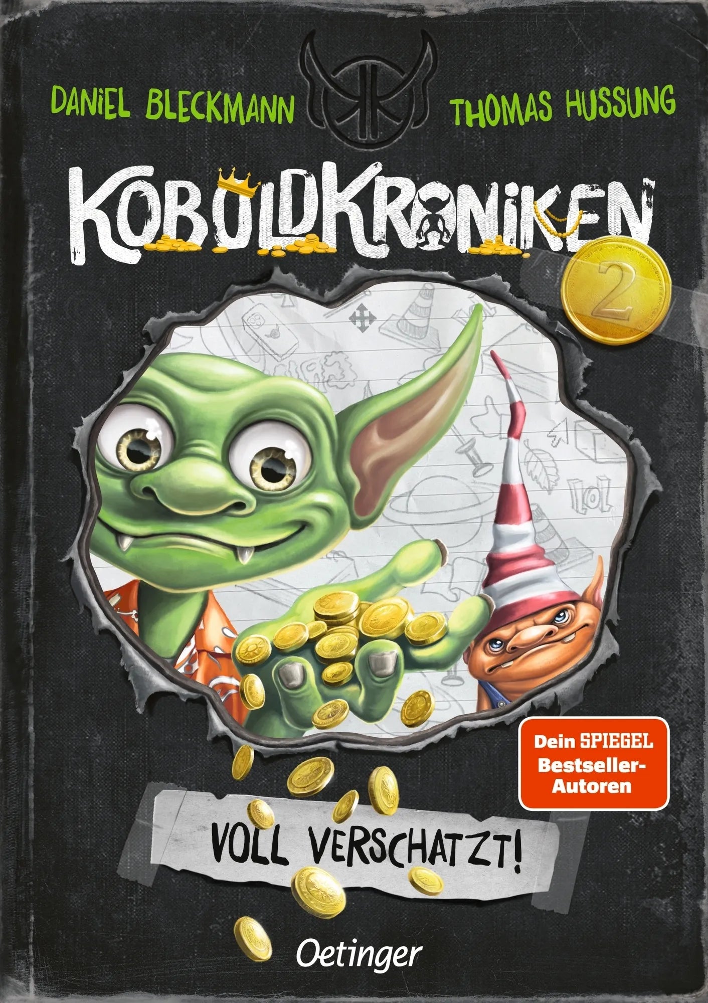 Buchcover von 'KoboldKroniken 2. Voll verschatzt!' - Gebundene Ausgabe von Daniel Bleckmann