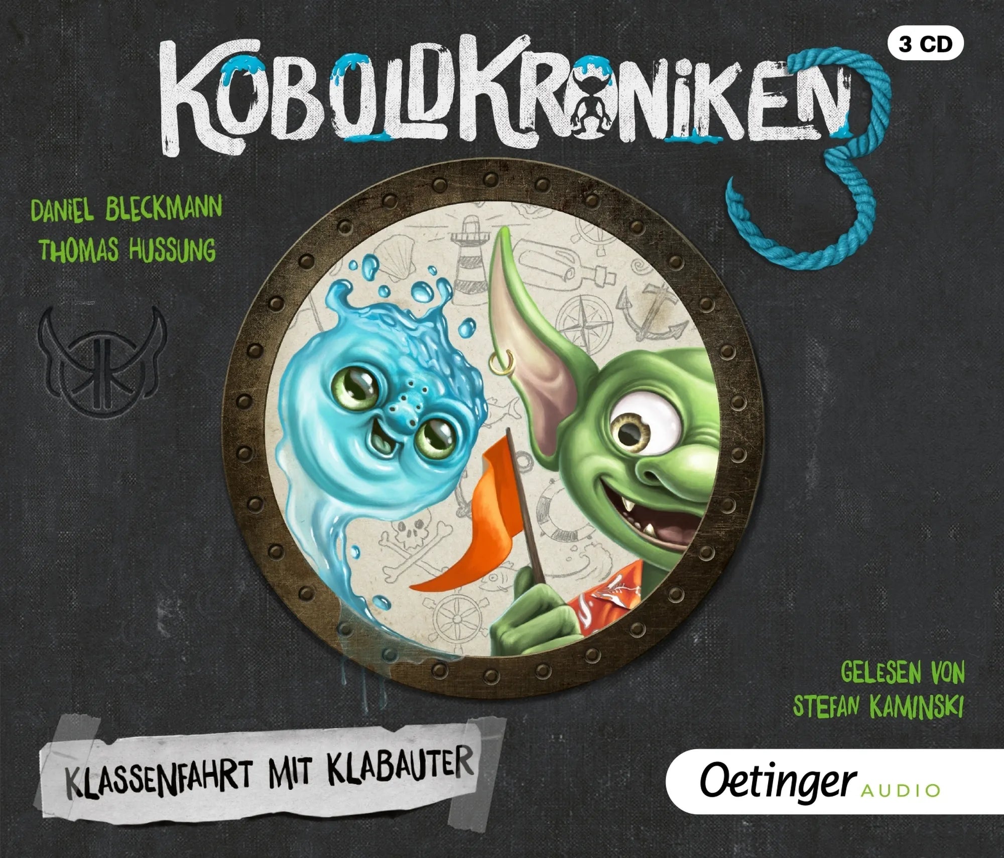 Buchcover von 'KoboldKroniken 3. Klassenfahrt mit Klabauter' - Hörbuch (CD) von Daniel Bleckmann