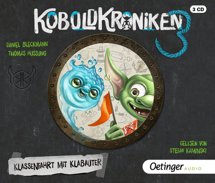 Buchcover von 'KoboldKroniken 3. Klassenfahrt mit Klabauter' - Hörbuch (CD) von Daniel Bleckmann