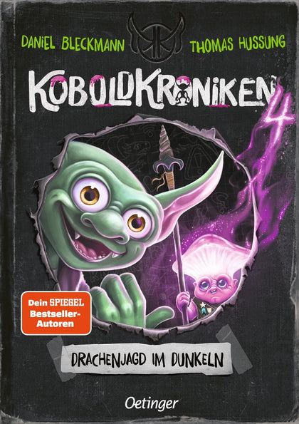 Buchcover von 'KoboldKroniken 4. Drachenjagd im Dunkeln' - Gebundene Ausgabe von Daniel Bleckmann