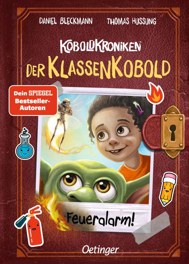 Buchcover von 'KoboldKroniken: Der KlassenKobold 2. Feueralarm!' - Gebundene Ausgabe von Daniel Bleckmann