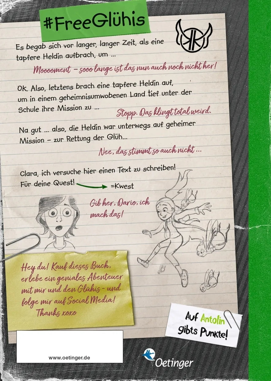 Rückseite: KoboldKroniken. Mission Glühelfe (Taschenbuch)