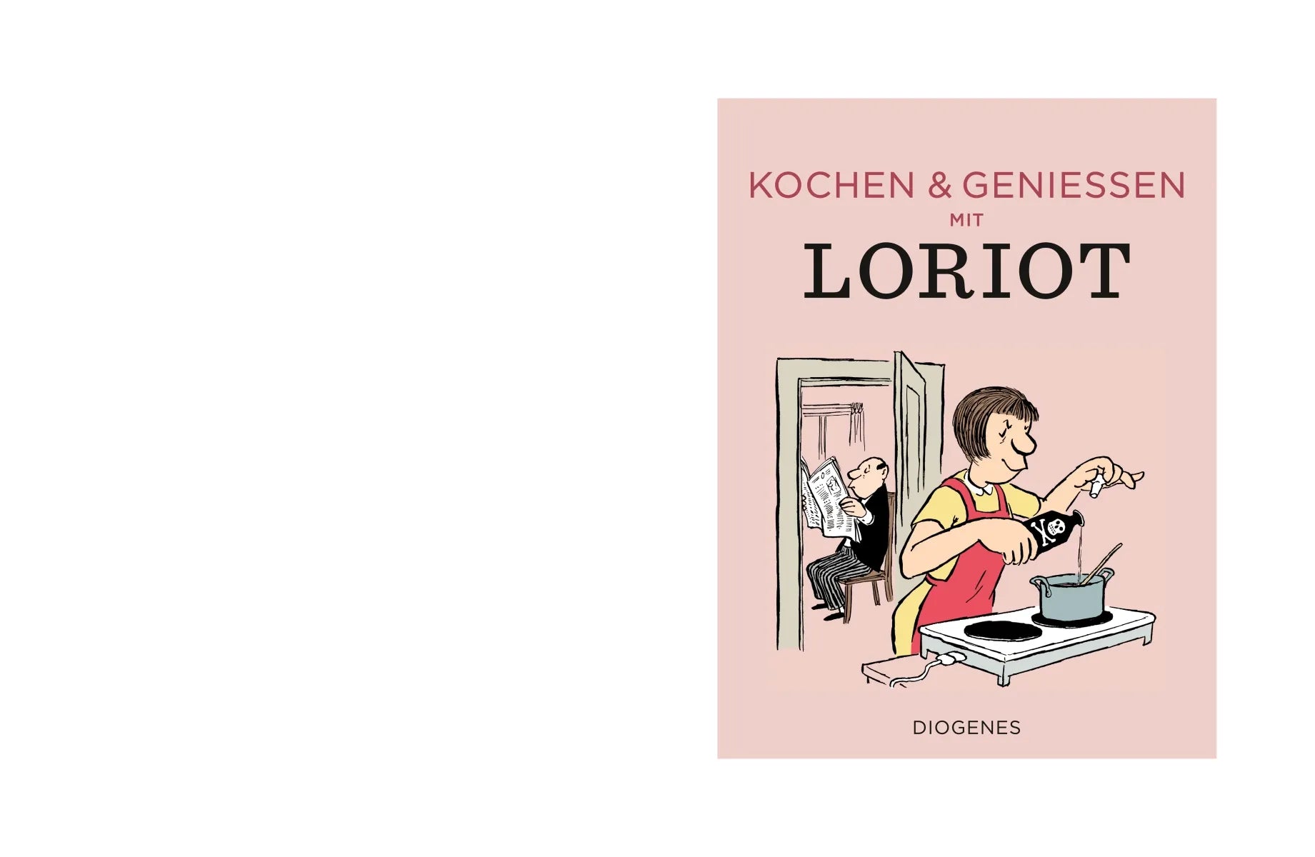Buchcover von 'Kochen & genießen mit Loriot' - Gebundene Ausgabe von Loriot