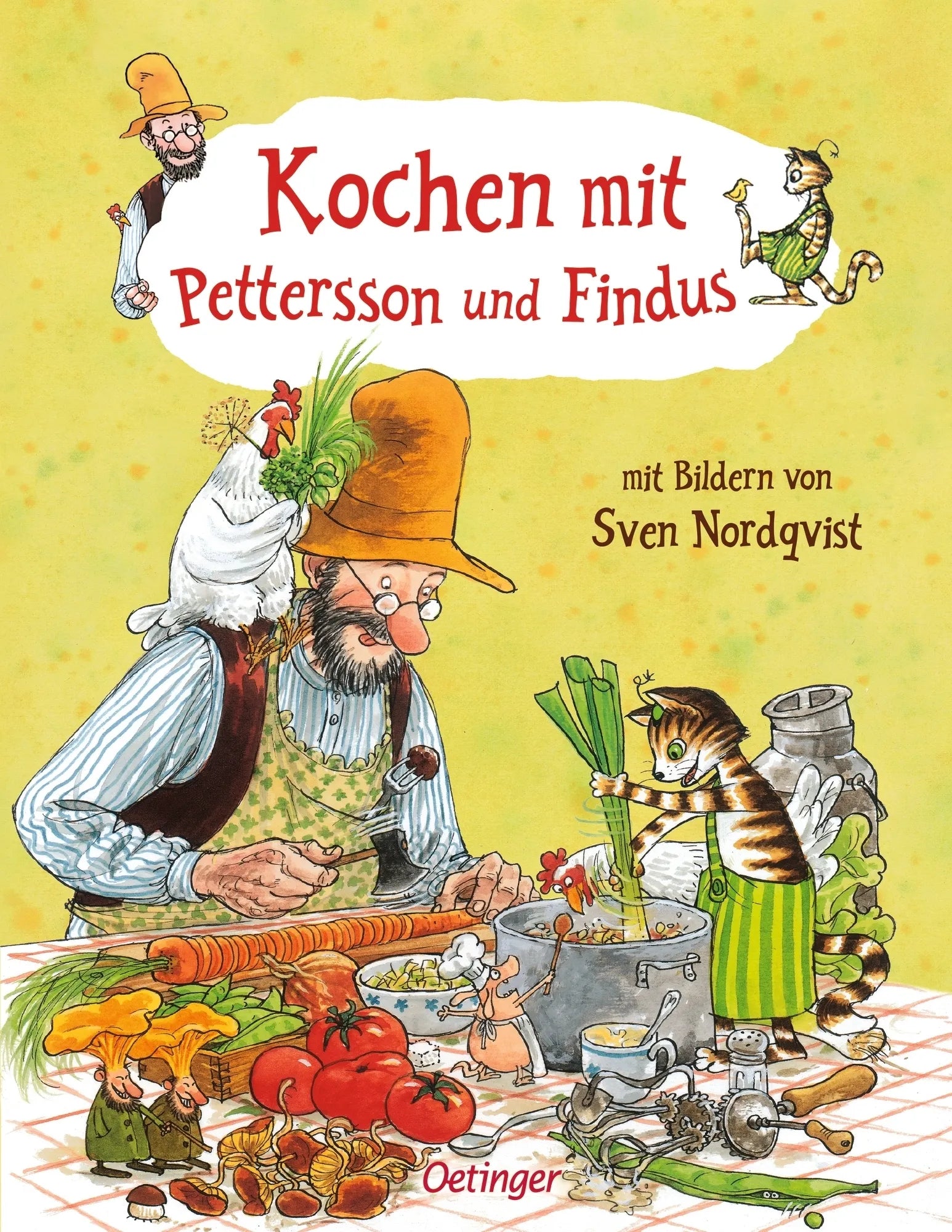 Buchcover von 'Kochen mit Pettersson und Findus' - Gebundene Ausgabe von Anne Tüllmann
