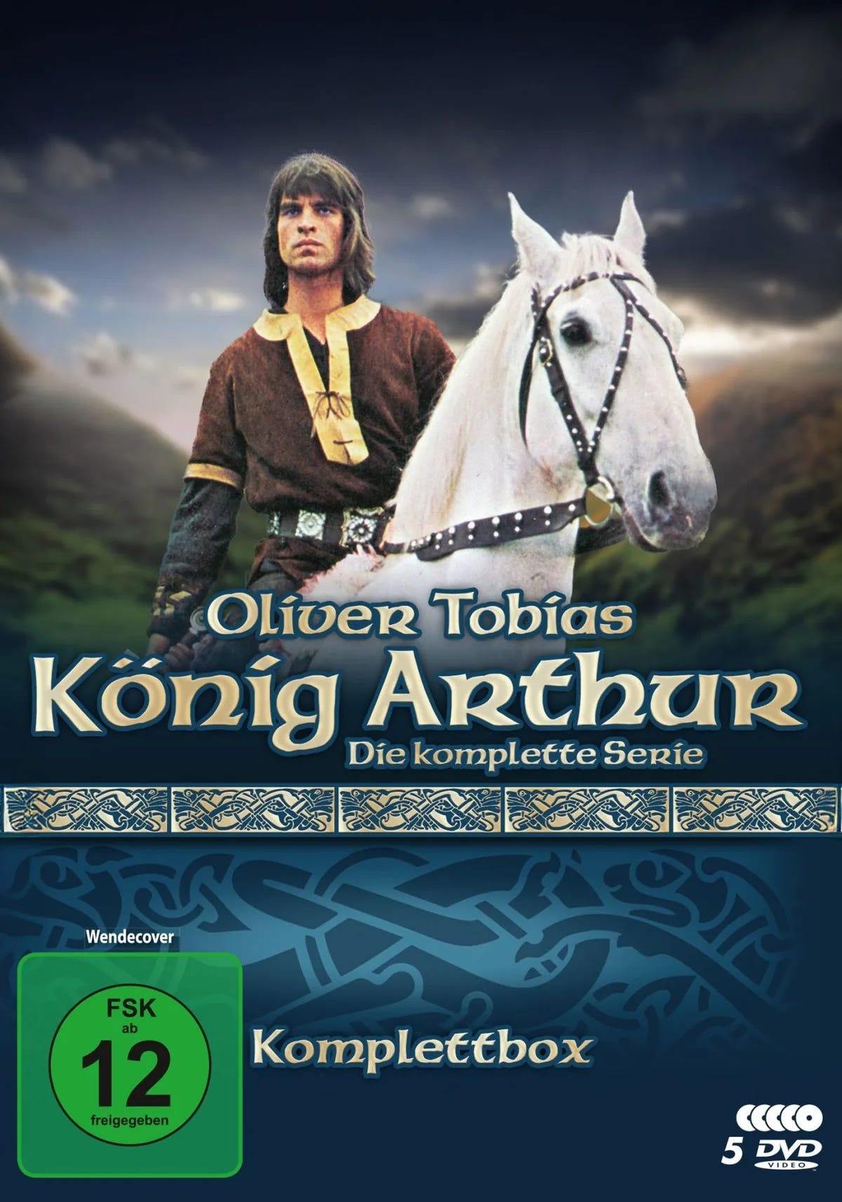 DVD-Cover: König Arthur - Komplettbox (Staffeln 1+2). Regie: Sidney Hayers