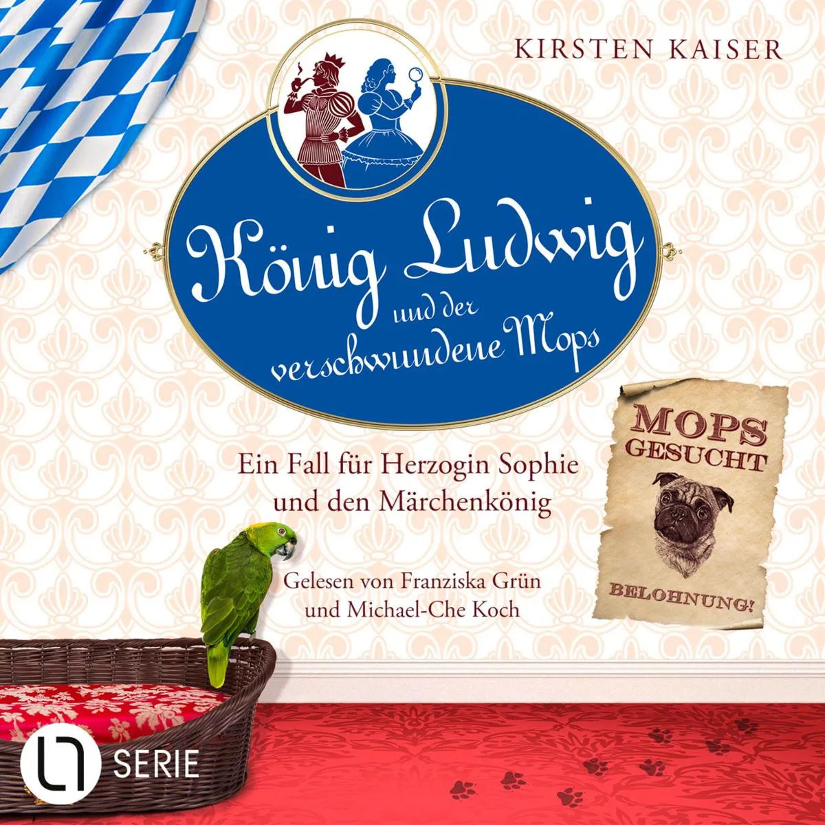 Cover: König Ludwig und der verschwundene Mops (Hörbuch Download) von Kirsten Kaiser