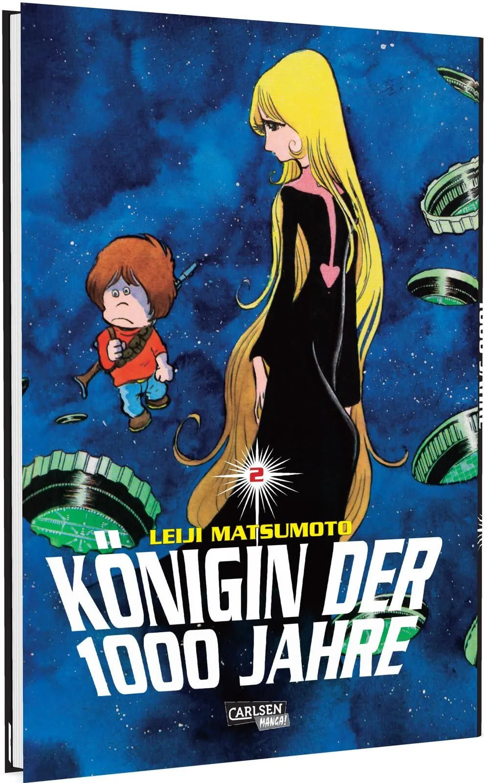 Cover: Königin der 1000 Jahre 2 (Hardcover) von Leiji Matsumoto