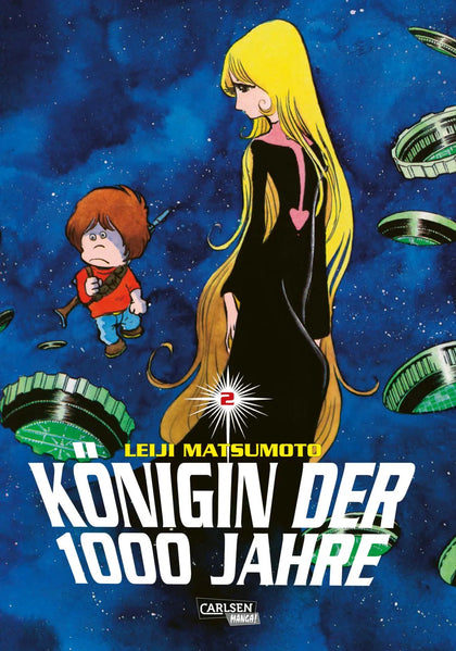 Buchcover von 'Königin der 1000 Jahre 2' - Gebundene Ausgabe von Leiji Matsumoto
