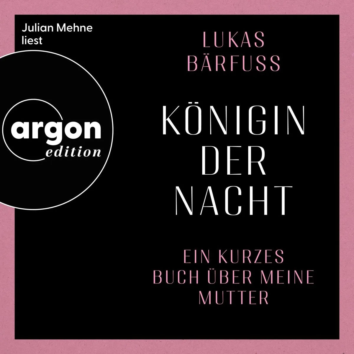 Cover: Königin der Nacht (Hörbuch Download) von Lukas Bärfuss