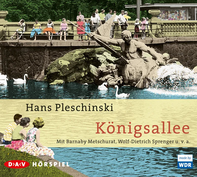 Buchcover von 'Königsallee' - Hörbuch (CD) von Hans Pleschinski