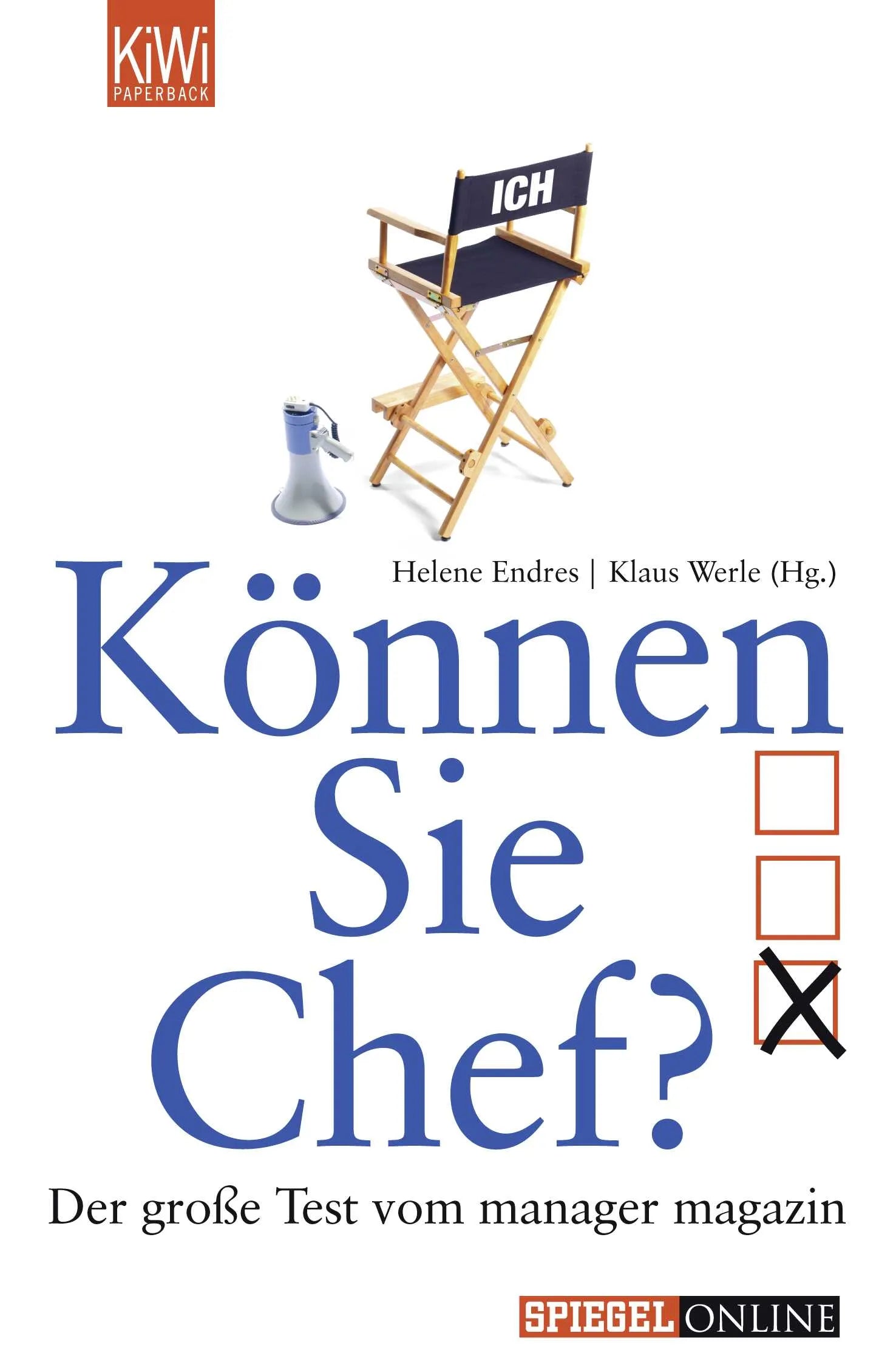 Buchcover von 'Können Sie Chef?' - Taschenbuch von Helene Endres