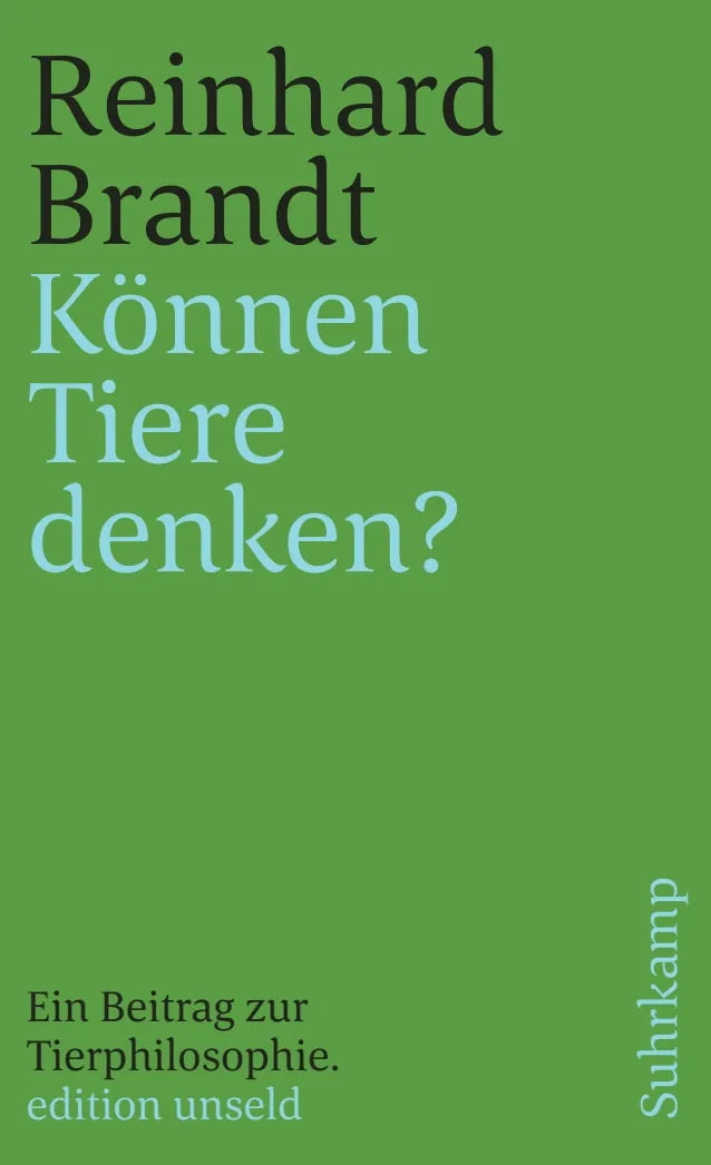 Buchcover von 'Können Tiere denken?' - Taschenbuch von Reinhard Brandt