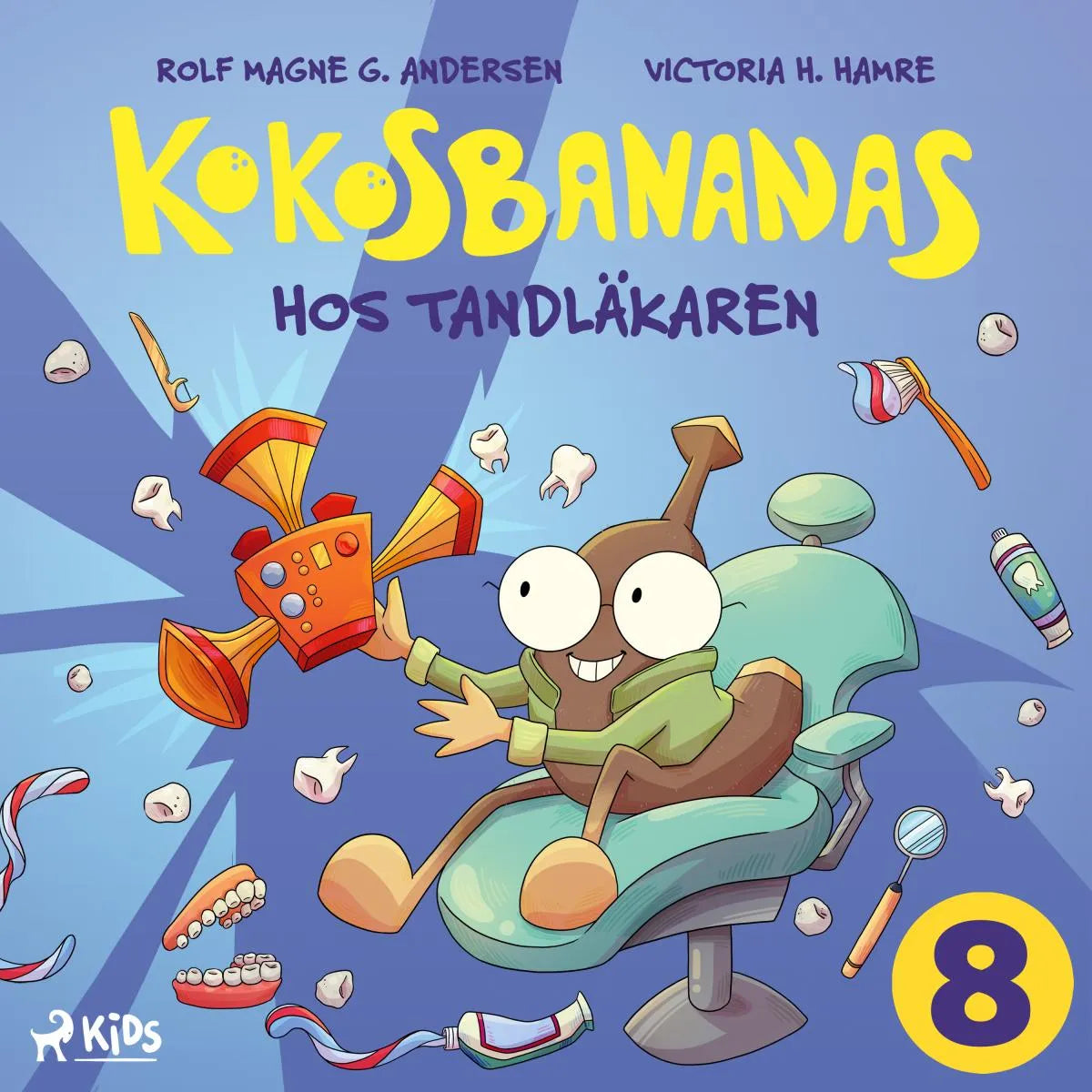 Cover: Kokosbananas hos tandläkaren (Hörbuch Download) von Rolf Magne G. Andersen