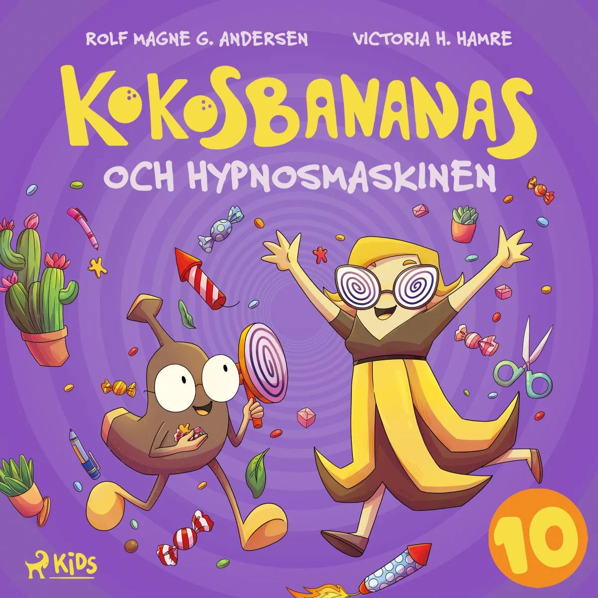 Cover: Kokosbananas och hypnosmaskinen (Hörbuch Download) von Rolf Magne G. Andersen
