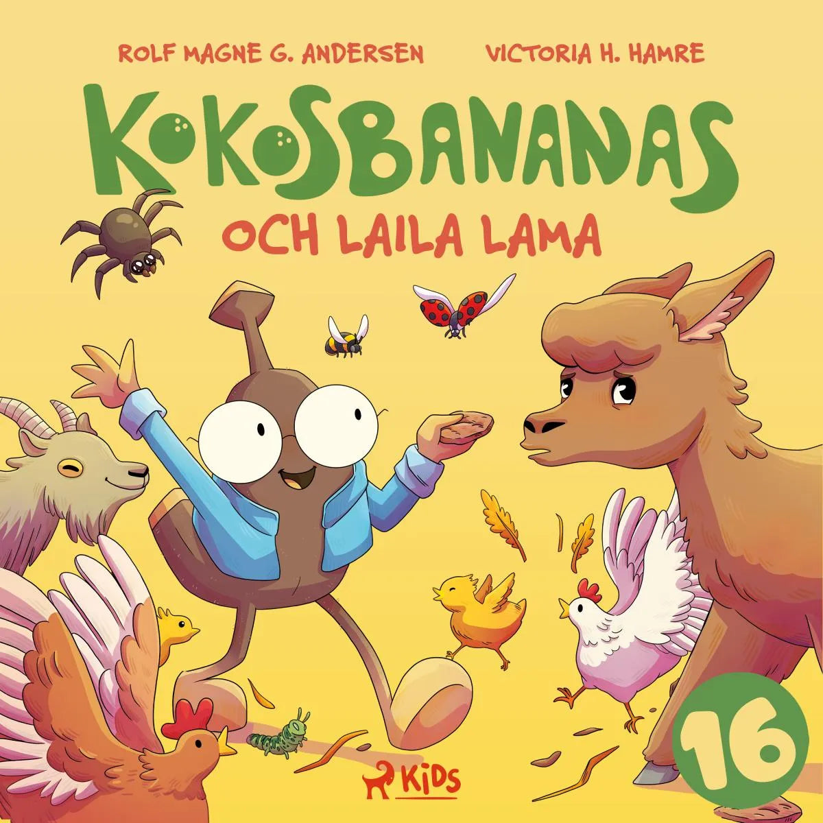 Cover: Kokosbananas och Laila Lama (Hörbuch Download) von Rolf Magne G. Andersen