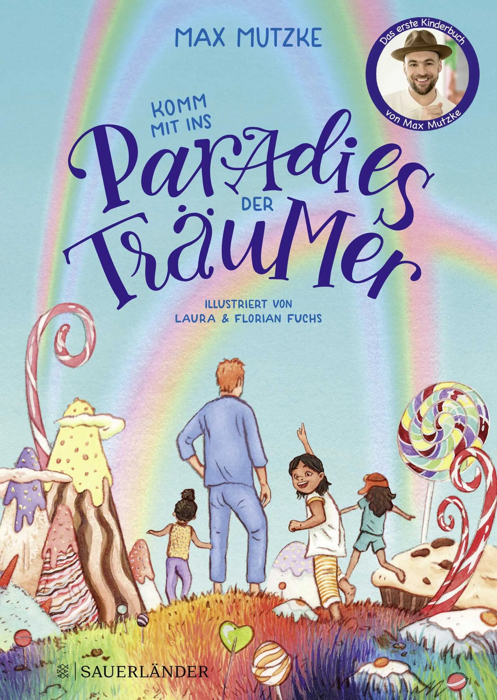 Buchcover von 'Komm mit ins Paradies der Träumer' - Gebundene Ausgabe von Max Mutzke