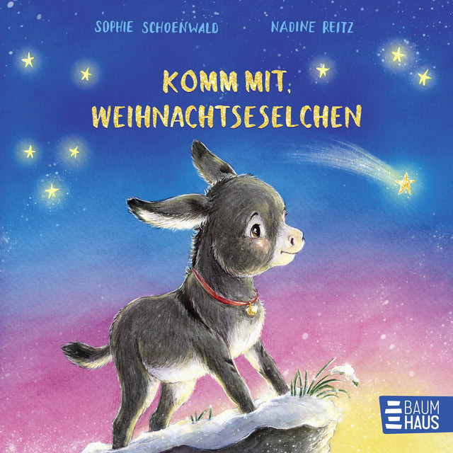 Buchcover von 'Komm mit, Weihnachtseselchen' - Gebundene Ausgabe von Sophie Schoenwald
