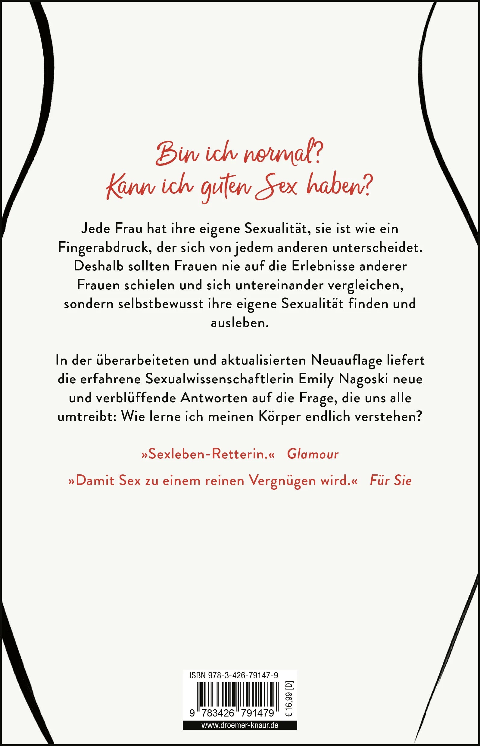 Buchrückseite von 'Komm, wie du willst' mit Klappentext - Taschenbuch