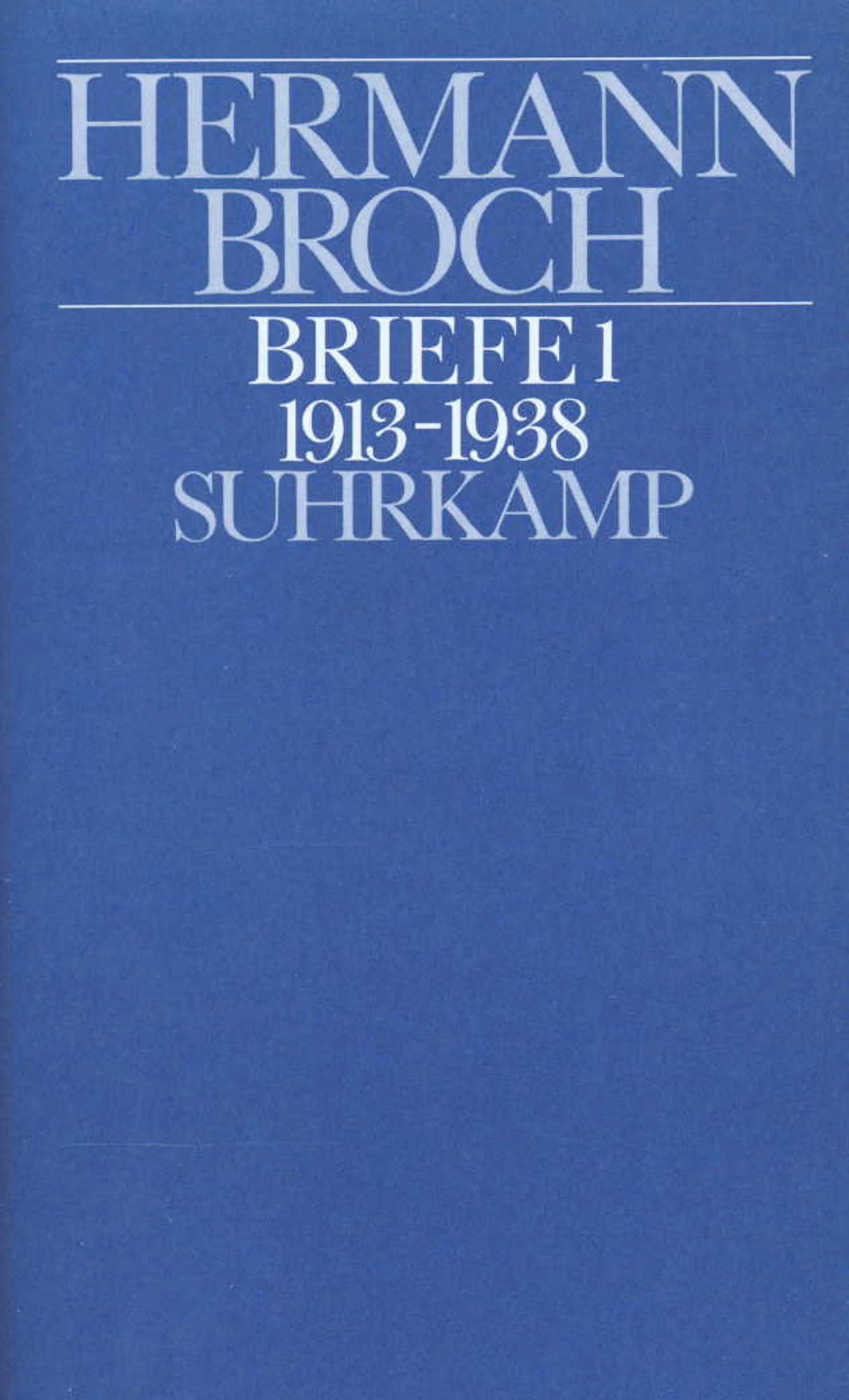 Buchcover von 'Kommentierte Werkausgabe in 13 Bänden' - Gebundene Ausgabe von Hermann Broch