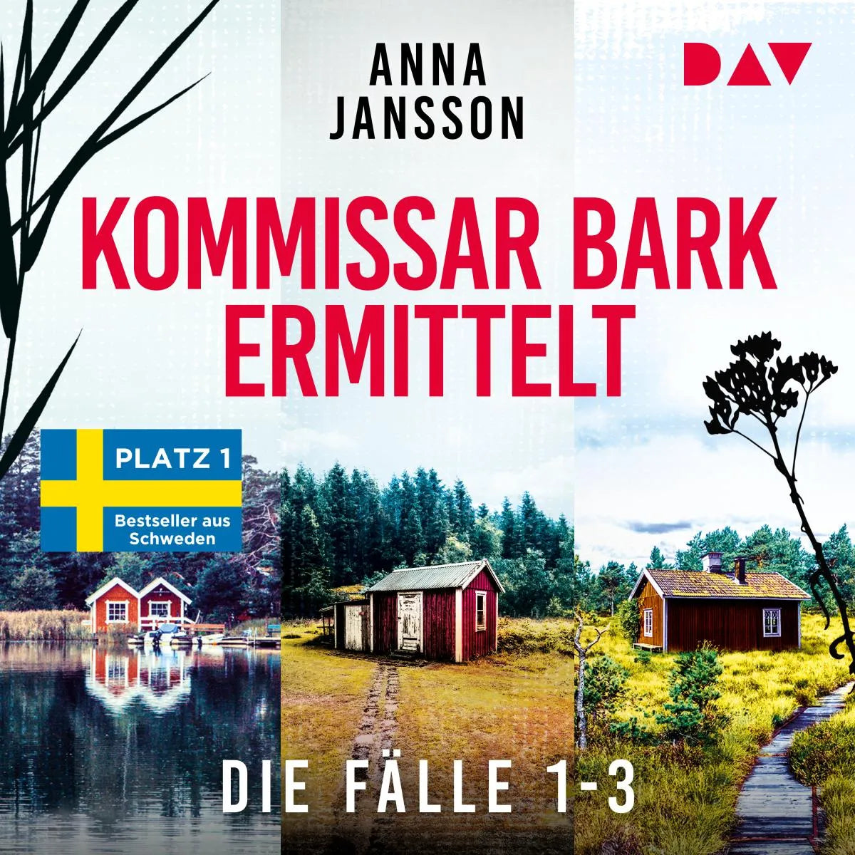 Cover: Kommissar Bark ermittelt. Die Fälle 1-3 (Hörbuch Download) von Anna Jansson