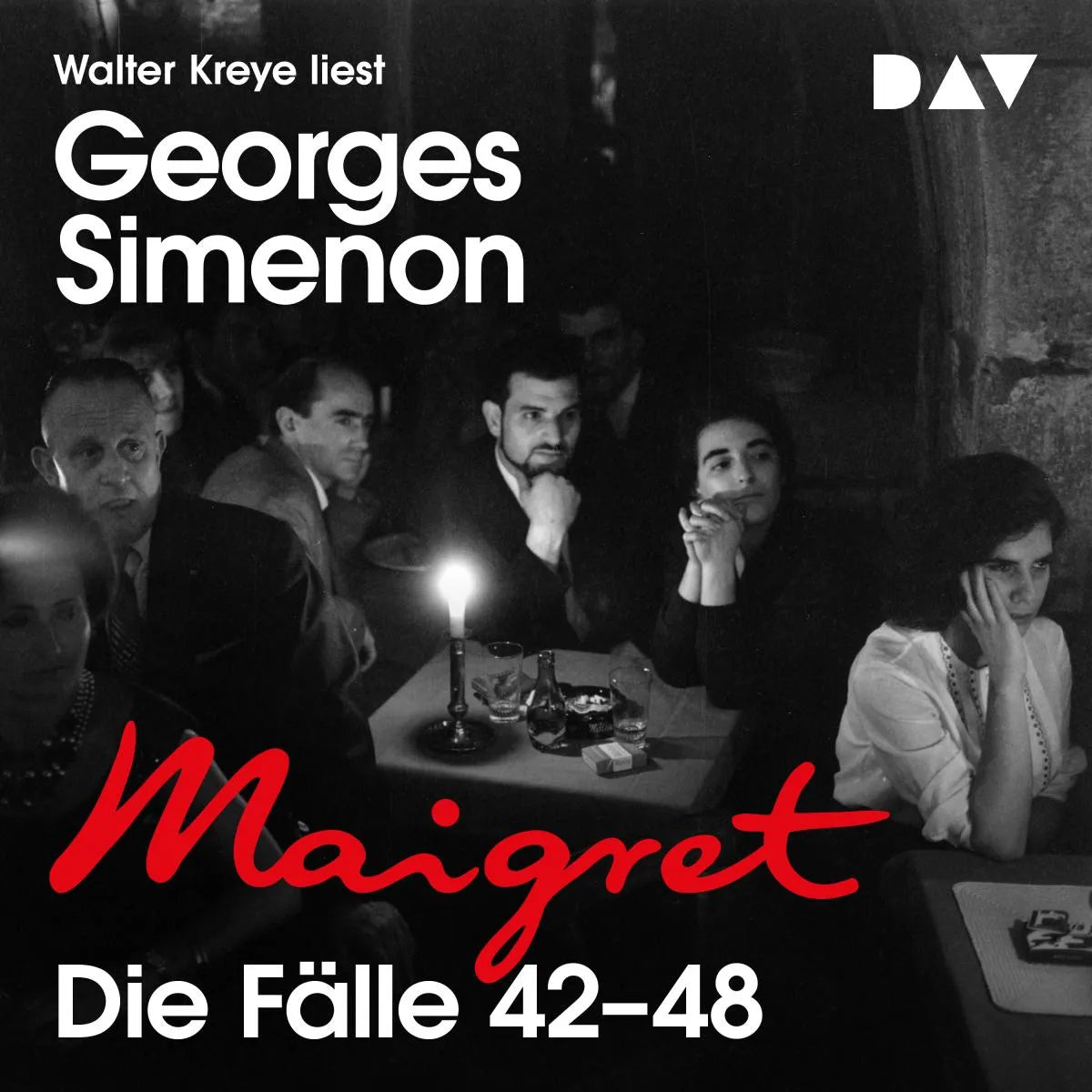 Cover: Kommissar Maigret. Die Fälle 42-48 (Hörbuch Download) von Georges Simenon