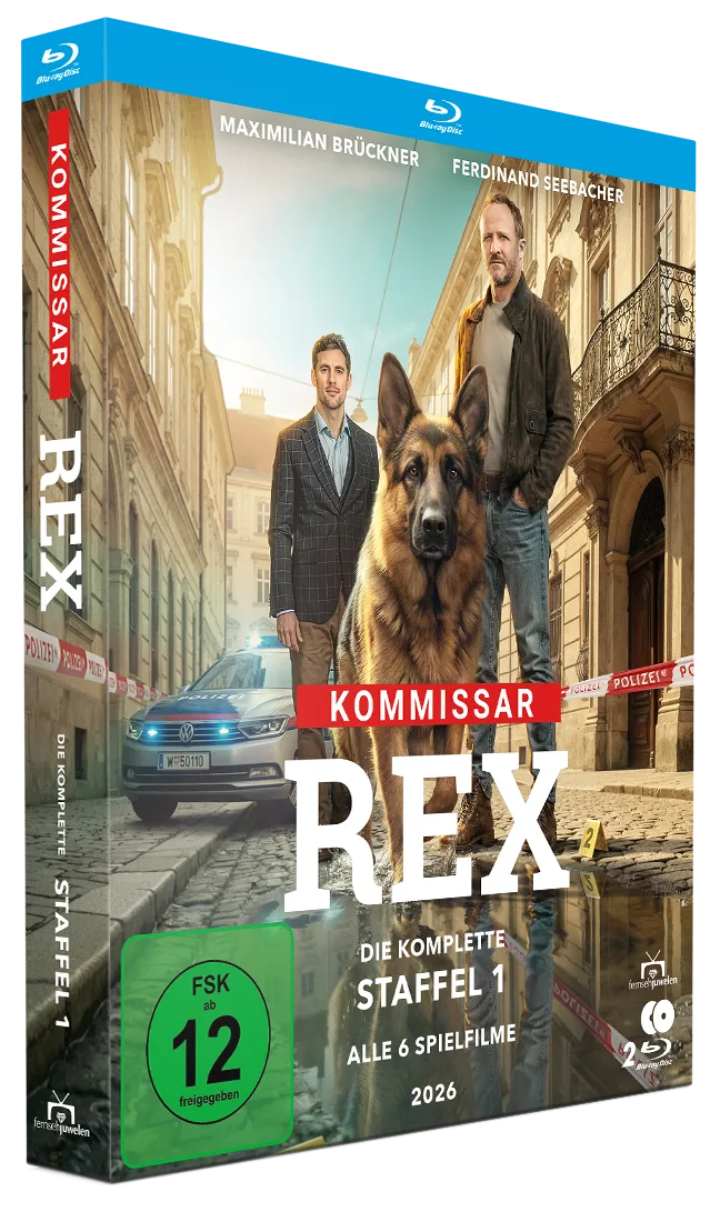 Produktansicht 1 von Kommissar Rex (2026) - Die komplette 1. Staffel – Blu-ray