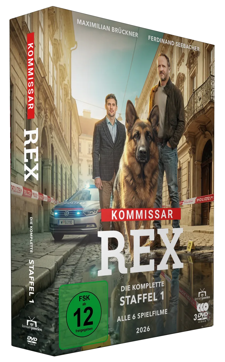 Produktansicht 1 von Kommissar Rex (2026) - Die komplette 1. Staffel – DVD