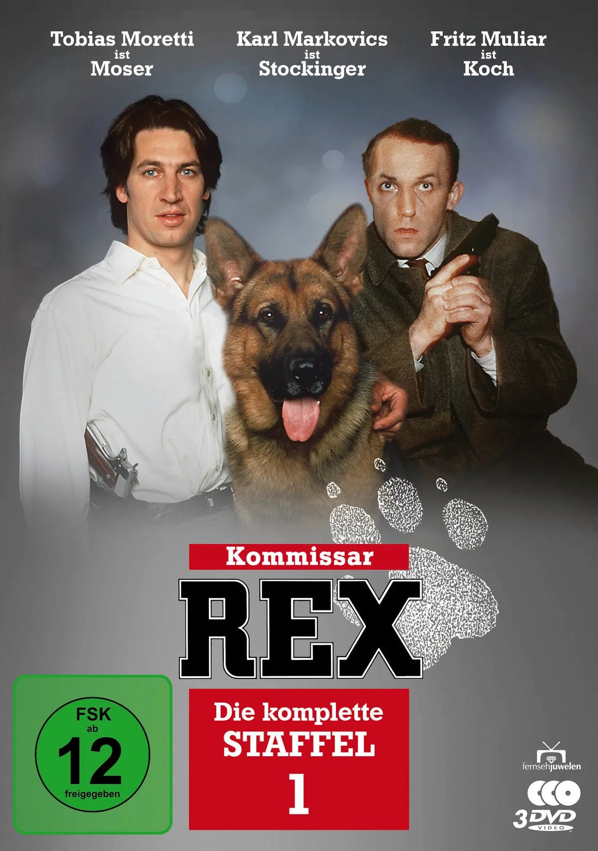 Kommissar Rex - Die kompl. 1. Staffel  [3 DVDs] - DVD