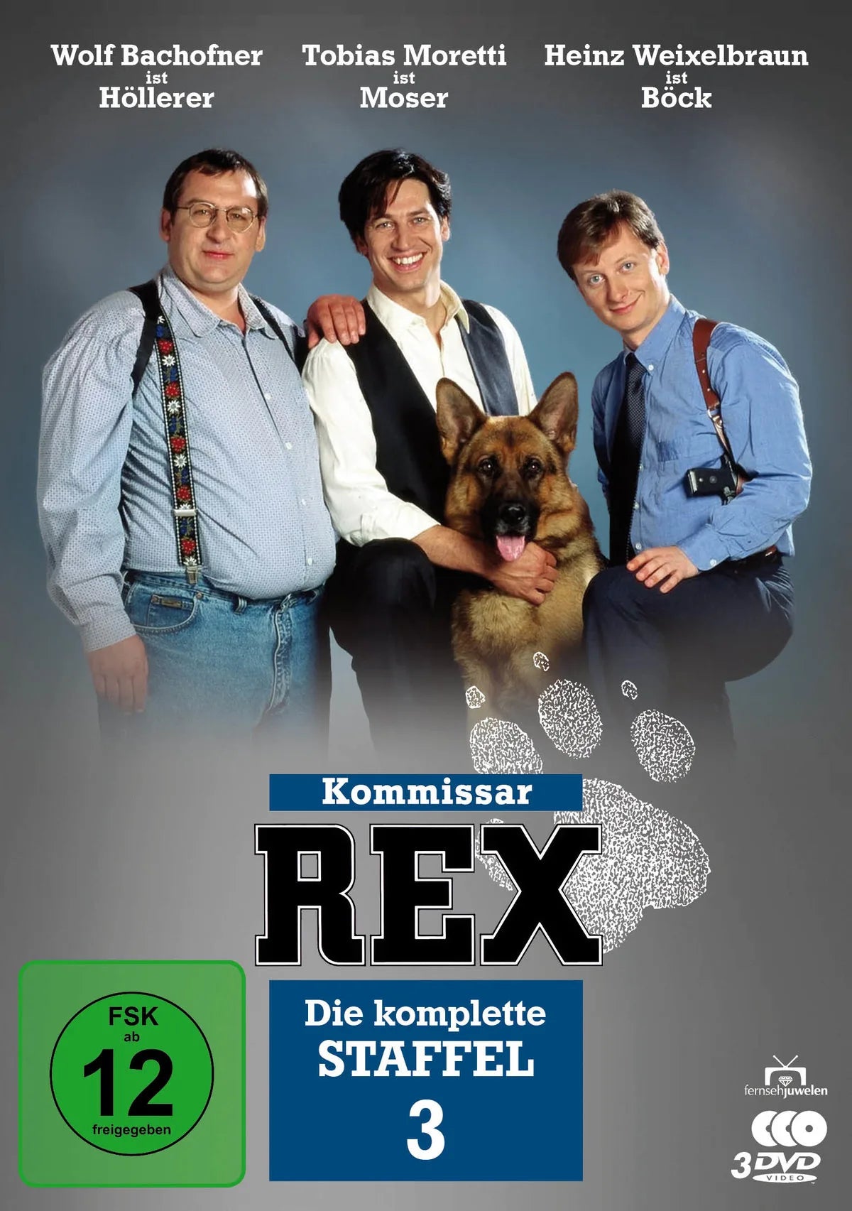 Kommissar Rex - Die kompl. 3. Staffel  [3 DVDs] - DVD