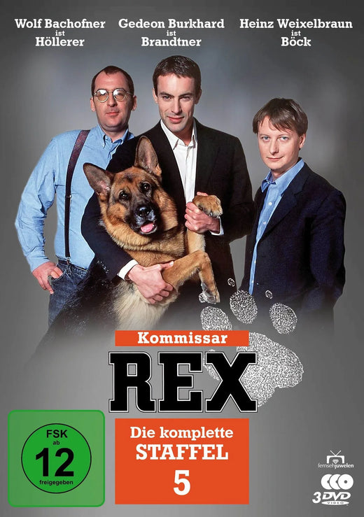Kommissar Rex - Die komplette 5. Staffel - DVD